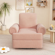 Manual Swivel Recliner Rocker Chair With Adjustable Backrest - R&R Furniture Gallery (Fountain Valley, CA)