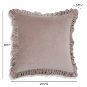 Alessia - Velvet Pillow - R&R Furniture Gallery (Fountain Valley, CA)