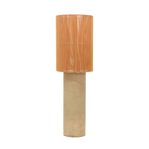 Concrete floor lamp by TOV Furniture with a modern, minimalist design and a cylindrical base in a neutral concrete finish.