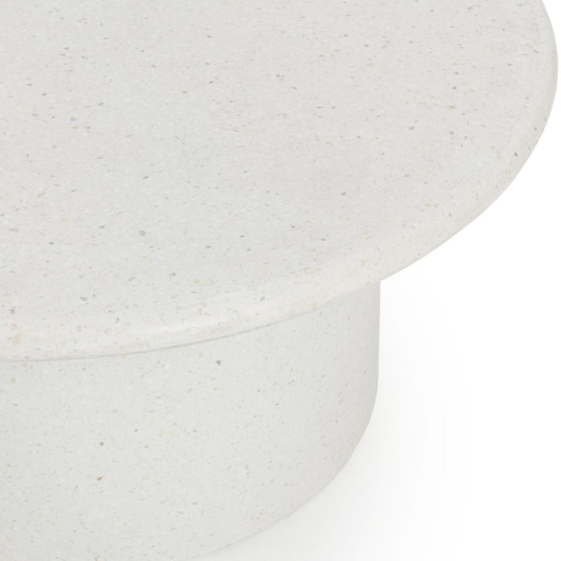 Nysa - Outdoor Round End Table - R&R Furniture Gallery (Fountain Valley, CA)