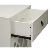 Ceara - Accent Table - White - R&R Furniture Gallery (Fountain Valley, CA)