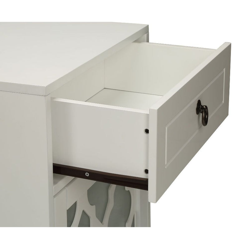 Ceara - Accent Table - White - R&R Furniture Gallery (Fountain Valley, CA)