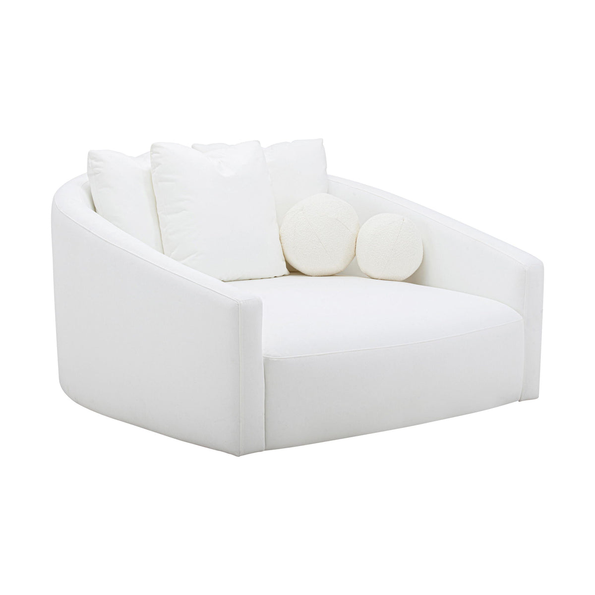 Hanim - Linen Daybed - Cream - R&R Furniture Gallery (Fountain Valley, CA)