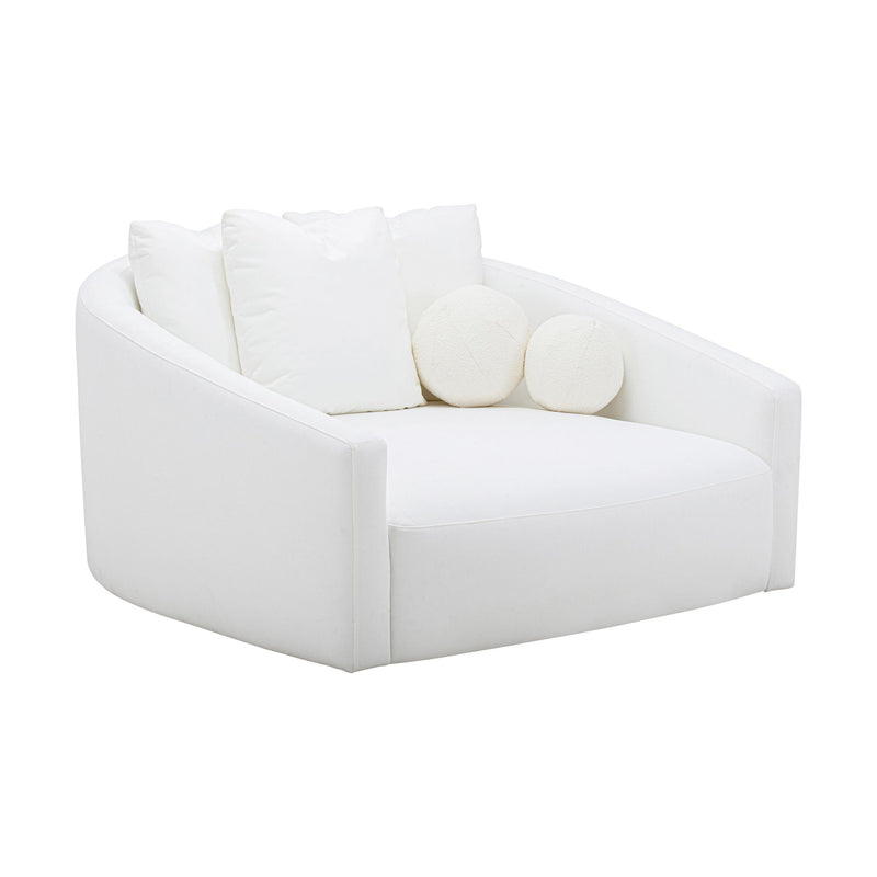 Hanim - Linen Daybed - Cream - R&R Furniture Gallery (Fountain Valley, CA)