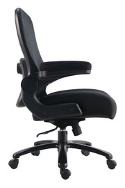 Dc - Mesh Desk Chair Big Man 500 Lb Lumbar - Black - R&R Furniture Gallery (Fountain Valley, CA)
