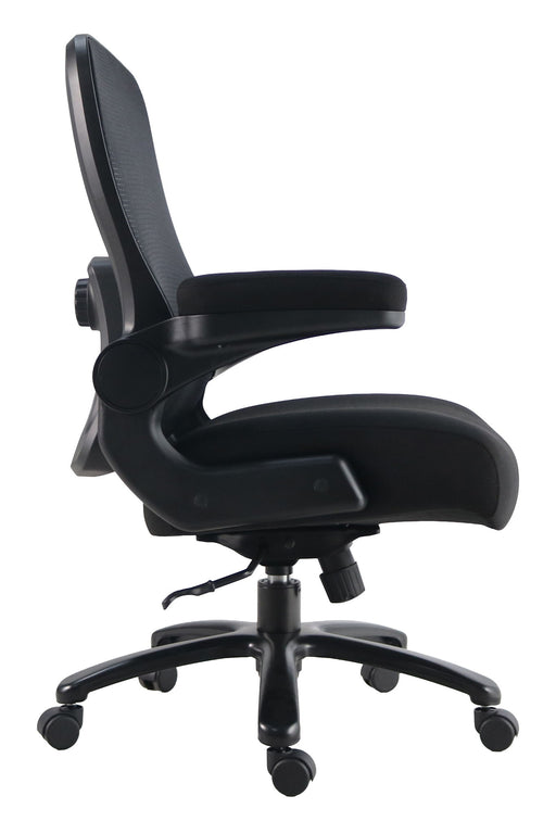 Dc - Mesh Desk Chair Big Man 500 Lb Lumbar - Black - R&R Furniture Gallery (Fountain Valley, CA)
