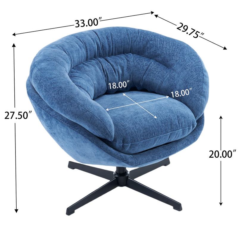 Modern Office Chair With 360 Degree Swivel - R&R Furniture Gallery (Fountain Valley, CA)