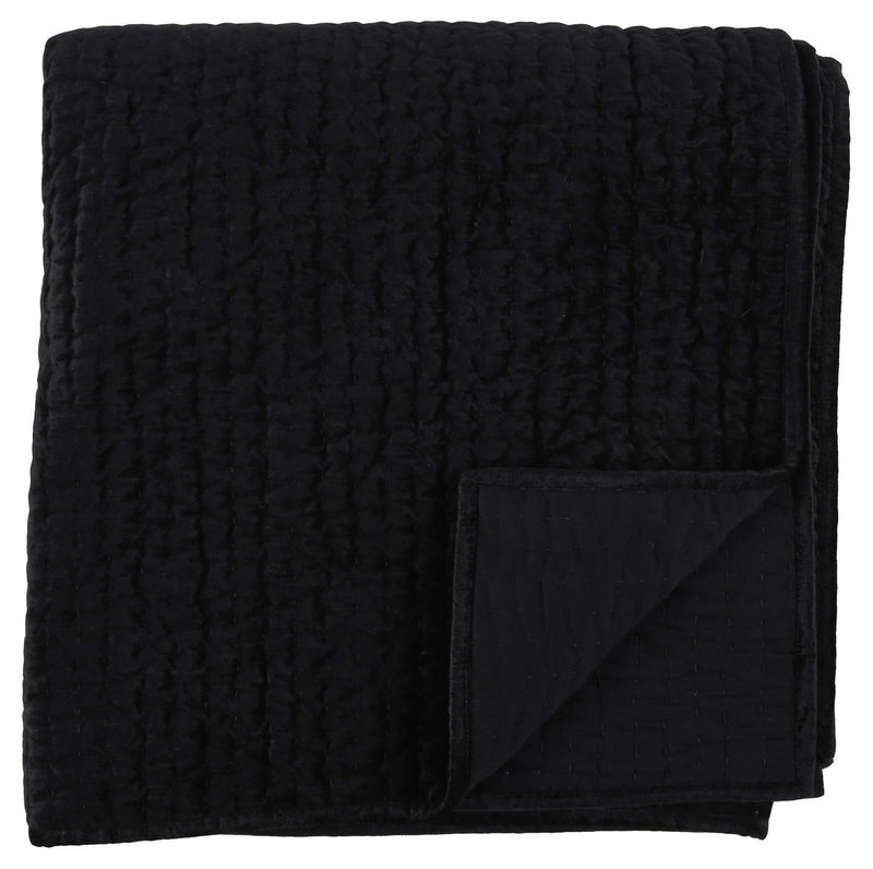 Bari - Velvet Sham - Onyx