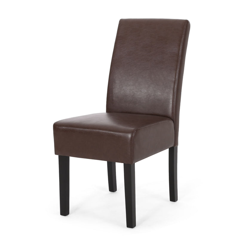 Contemporary Dining Chair With Rubberwood Legs (Set of 2) - R&R Furniture Gallery (Fountain Valley, CA)