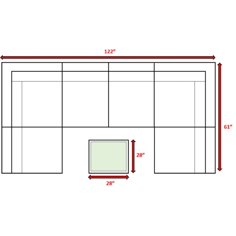 Seating Set With Cushions Handcrafted Wicker Design - R&R Furniture Gallery (Fountain Valley, CA)