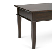 Carlton - Coffee Table - Dark Tobacco Brown - R&R Furniture Gallery (Fountain Valley, CA)