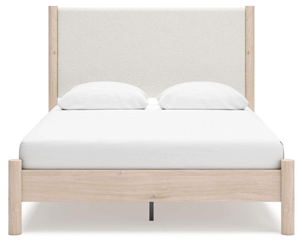 Cadmori - Upholstered Panel Bed - R&R Furniture Gallery (Fountain Valley, CA)
