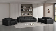 2679 - Power Reclining Sofa, Loveseat & Chair Set In Genuine Leather (6 Recliners) - R&R Furniture Gallery (Fountain Valley, CA)
