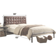 Brancaster - Queen Bed - Vintage Brown Top Grain Leather - R&R Furniture Gallery (Fountain Valley, CA)