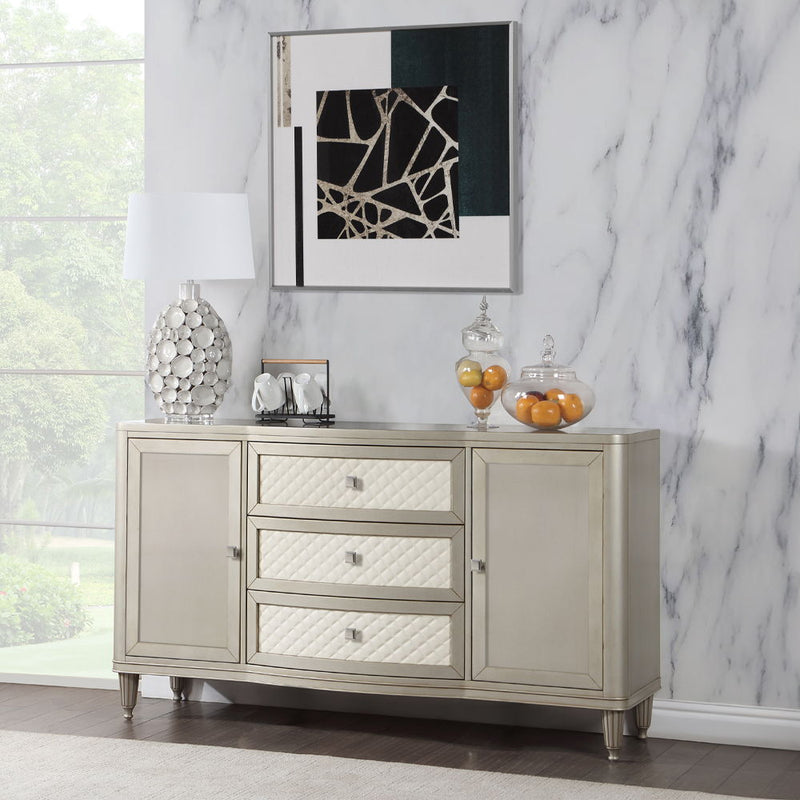 Kasa - Server - Champagne - R&R Furniture Gallery (Fountain Valley, CA)