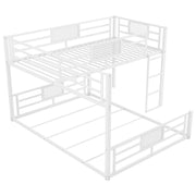 Dreamland L-Shaped Bunk Bed with safety features, featuring sturdy wooden frames and space-saving design in a modern bedroom setting.