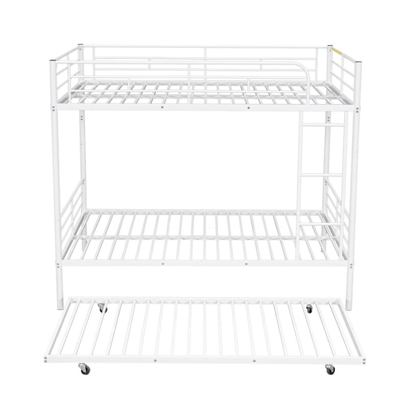 Steel construction bunk bed by DreamHaus with sturdy frame and space-saving design, featuring two sleeping levels in a modern style.