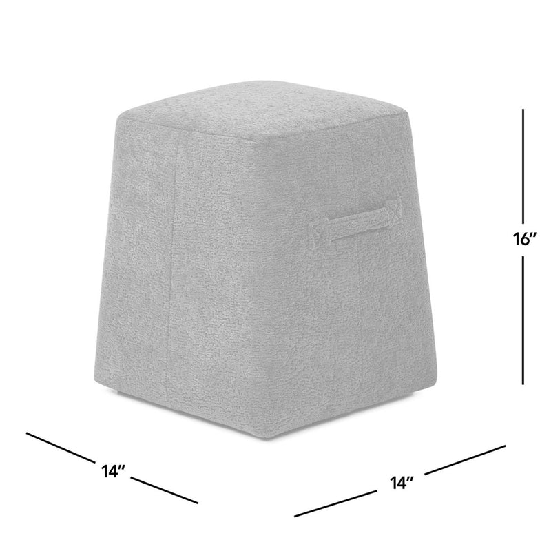 Clyde - Tapered Square Upholstered Ottoman - R&R Furniture Gallery (Fountain Valley, CA)