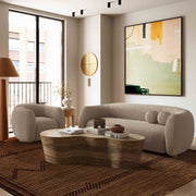 Judy - Boucle Sofa - R&R Furniture Gallery (Fountain Valley, CA)