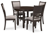 Langwest - Dining Room Table Set (Set of 5) - Brown - R&R Furniture Gallery (Fountain Valley, CA)