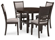 Langwest - Dining Room Table Set (Set of 5) - Brown - R&R Furniture Gallery (Fountain Valley, CA)