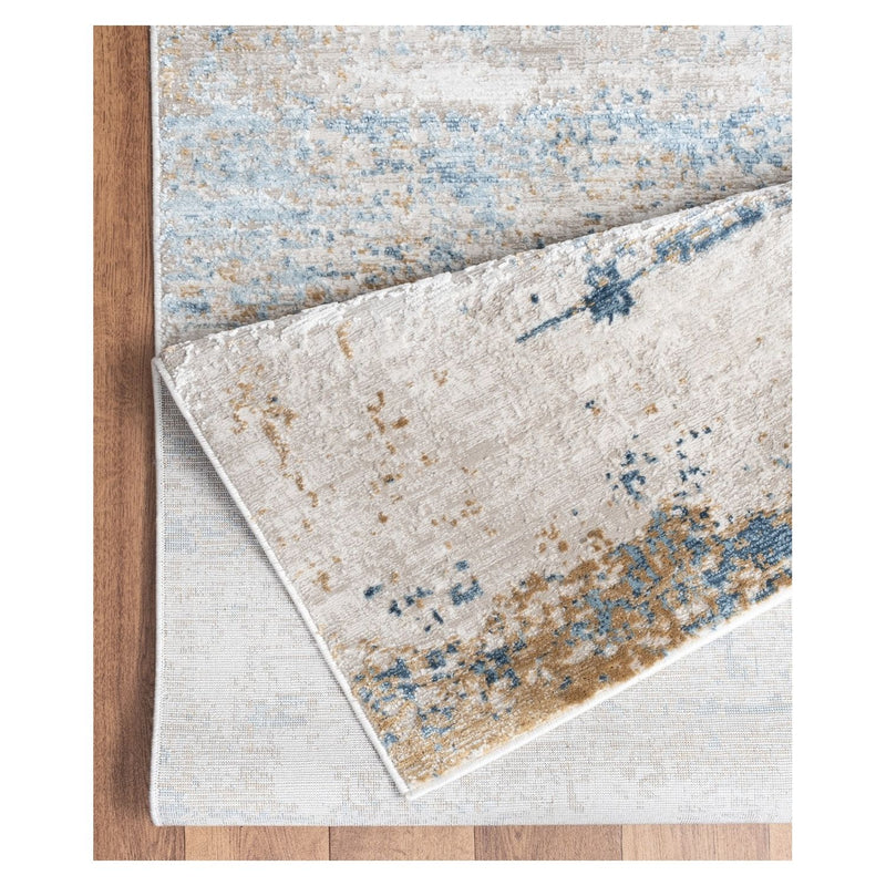 Elegance - 5'3" X 7'3" Area Rug - Ivory, Polyester - R&R Furniture Gallery (Fountain Valley, CA)