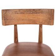 Alvaro - Leather Dining Chair (Set of 2) - Golden Wheat - R&R Furniture Gallery (Fountain Valley, CA)