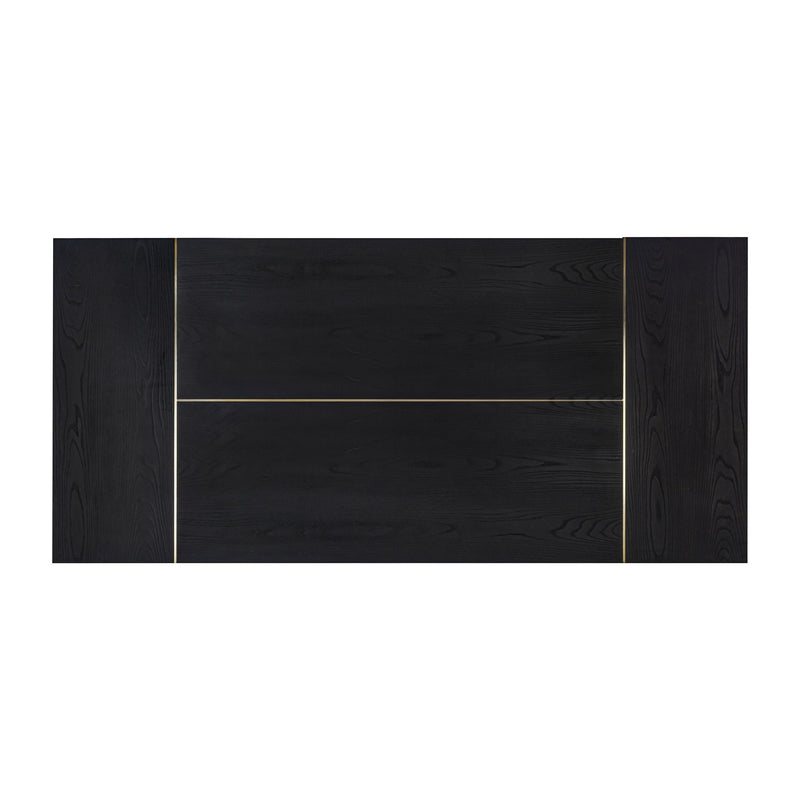 Shiloh - Rectangular Dining Table - Black - R&R Furniture Gallery (Fountain Valley, CA)