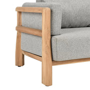 Aston - Outdoor Sofa - Natural / Gray - R&R Furniture Gallery (Fountain Valley, CA)