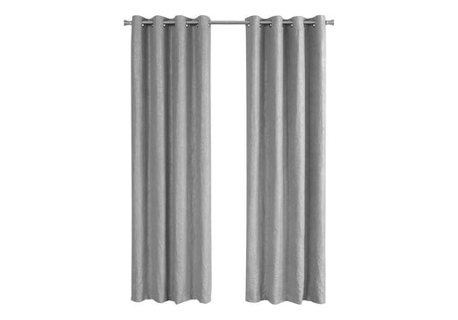 2 Pieces Set, Curtain Panel, Room Darkening, Grommet - R&R Furniture Gallery (Fountain Valley, CA)