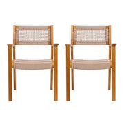Outdoor Dining Patio Chairs (Set of 2) - R&R Furniture Gallery (Fountain Valley, CA)
