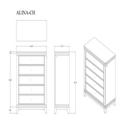 Adalid - Chest With LED Lighting - White - R&R Furniture Gallery (Fountain Valley, CA)