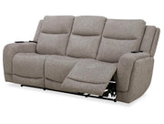 Penfield - Power Zero G Sofa With Heat, Massage & Speaker P3 - Frappe - R&R Furniture Gallery (Fountain Valley, CA)