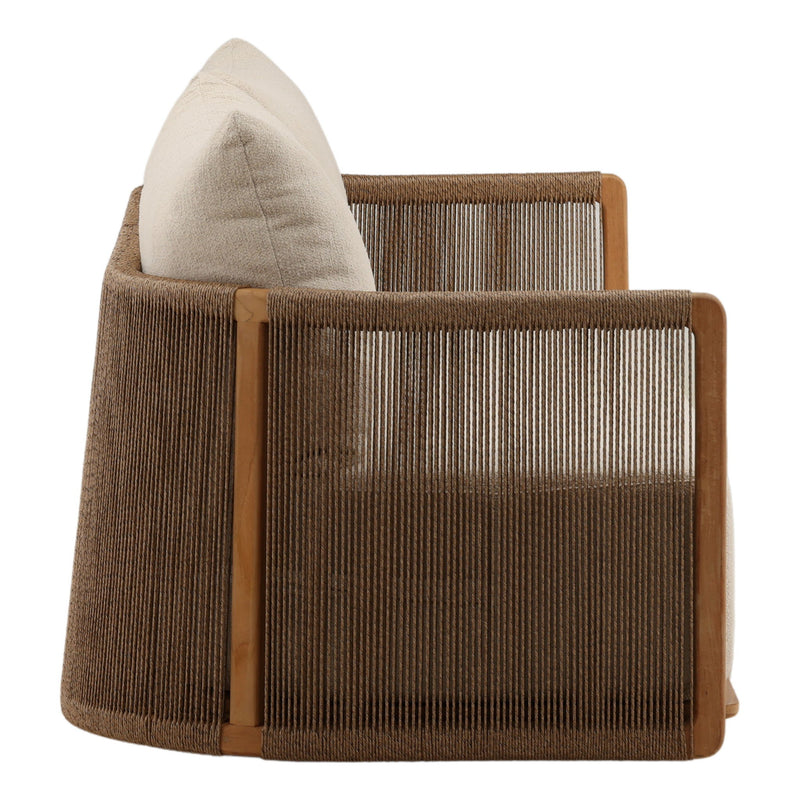 Zosia - Outdoor Sofa - Sand And Natural