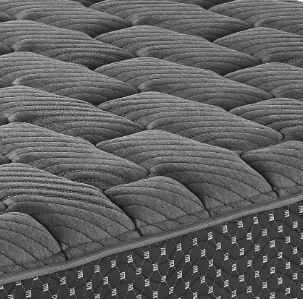 13-inch quilted hybrid mattress by MD Mattress with a firm comfort level, featuring a layered design and plush quilted top.