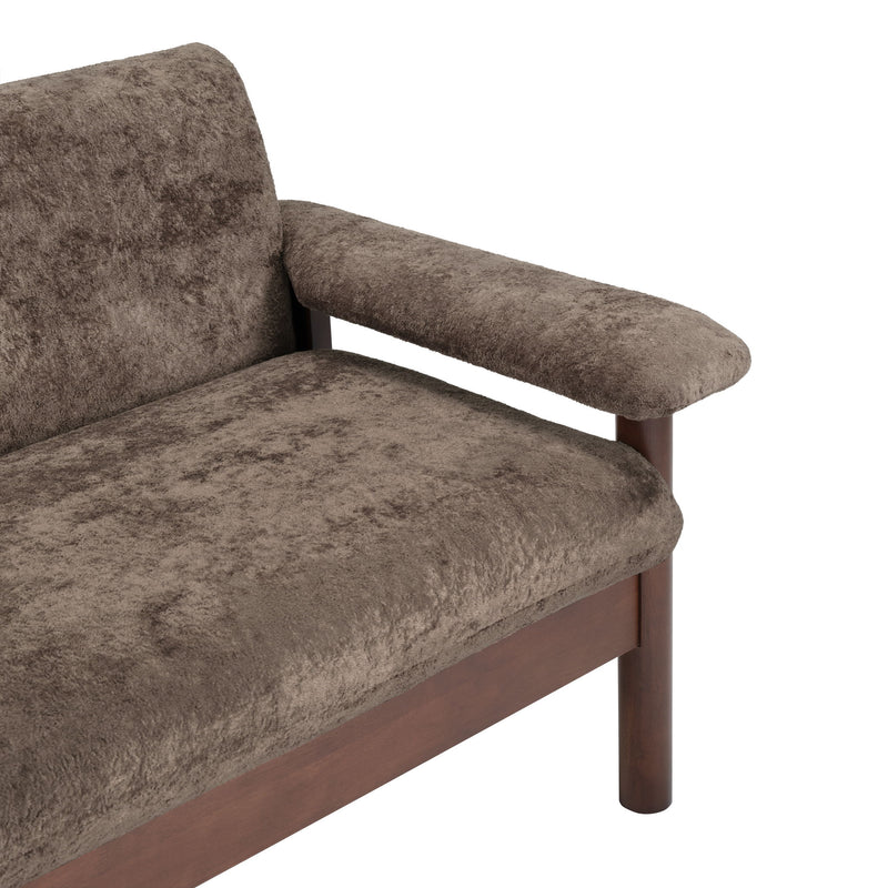 Modern Sofa Couch With Pillow Top Arms