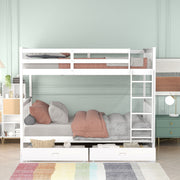 Bunk Bed With Ladders And 2 Storage Drawers - R&R Furniture Gallery (Fountain Valley, CA)