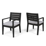 Outdoor Elegant Design Dining Chair (Set of 2) - R&R Furniture Gallery (Fountain Valley, CA)