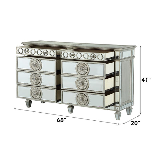 Varian - Dresser - Mirrored - R&R Furniture Gallery (Fountain Valley, CA)