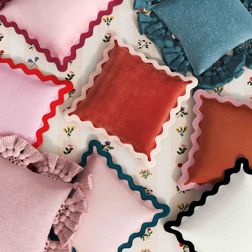 Stone Washed - Pillow Cover - Pink - R&R Furniture Gallery (Fountain Valley, CA)