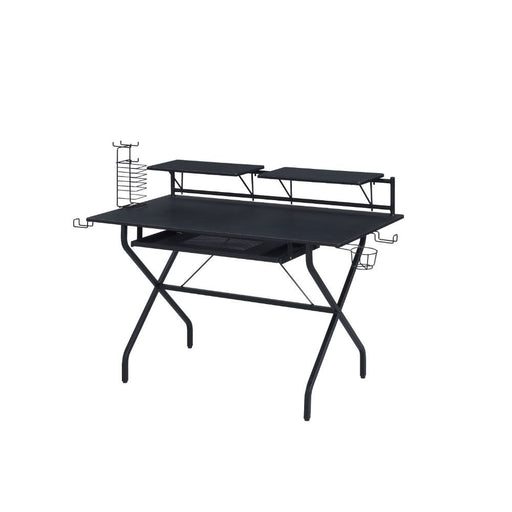 Hartman - Gaming Desk - Black - R&R Furniture Gallery (Fountain Valley, CA)
