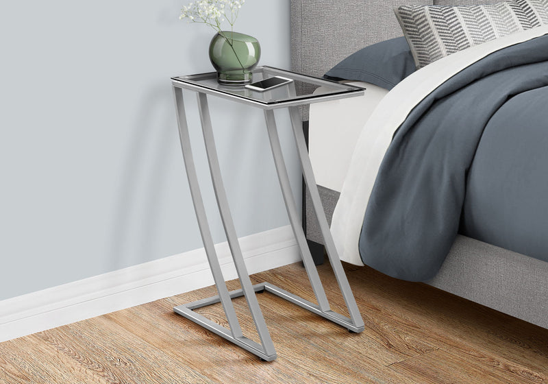 Accent Table, C - Shaped, Sturdy Construction, Contemporary & Modern - R&R Furniture Gallery (Fountain Valley, CA)