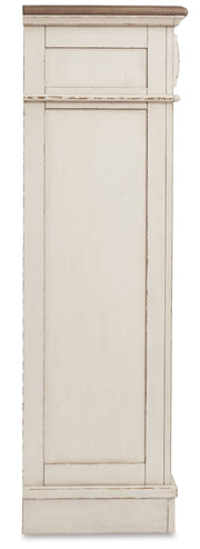 Realyn - Five Drawer Chest - White / Brown / Beige - R&R Furniture Gallery (Fountain Valley, CA)
