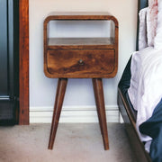 Mini Open Bedside Nightstand - R&R Furniture Gallery (Fountain Valley, CA)