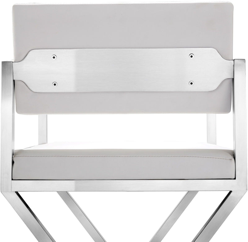 Director - Stainless Steel Barstool - R&R Furniture Gallery (Fountain Valley, CA)