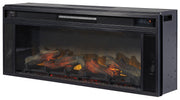 Entertainment Accessories - Fireplace Insert - Rectangular - Black - R&R Furniture Gallery (Fountain Valley, CA)