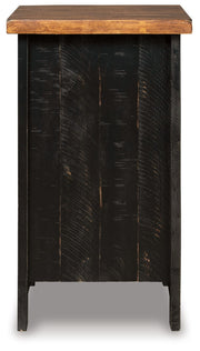 Valebeck - Chair Side End Table - Black / Brown - R&R Furniture Gallery (Fountain Valley, CA)