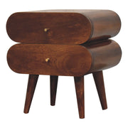 Bubble Nightstand - Brown - R&R Furniture Gallery (Fountain Valley, CA)