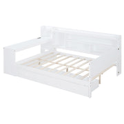 Daybed With 3 Drawers USB Ports And Desk - R&R Furniture Gallery (Fountain Valley, CA)