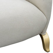 Scotts Square - Sofa - Cornsilk / Light Champagne - R&R Furniture Gallery (Fountain Valley, CA)